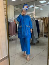 Saks Taş Detaylı Takım