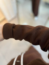 Kahverengi Triko Takım