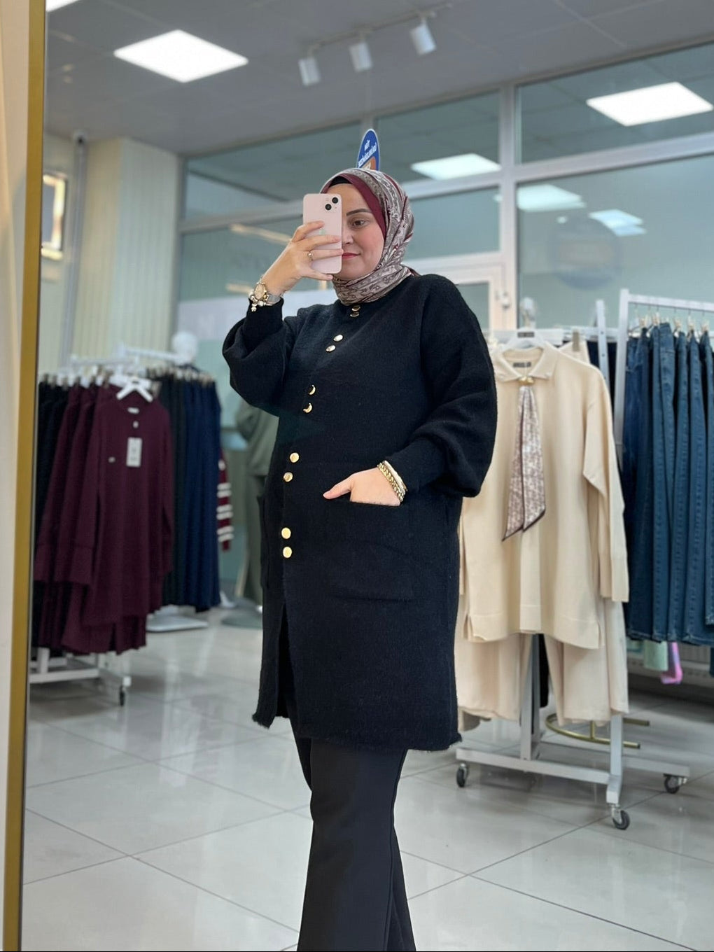 Angora Hırka - Siyah