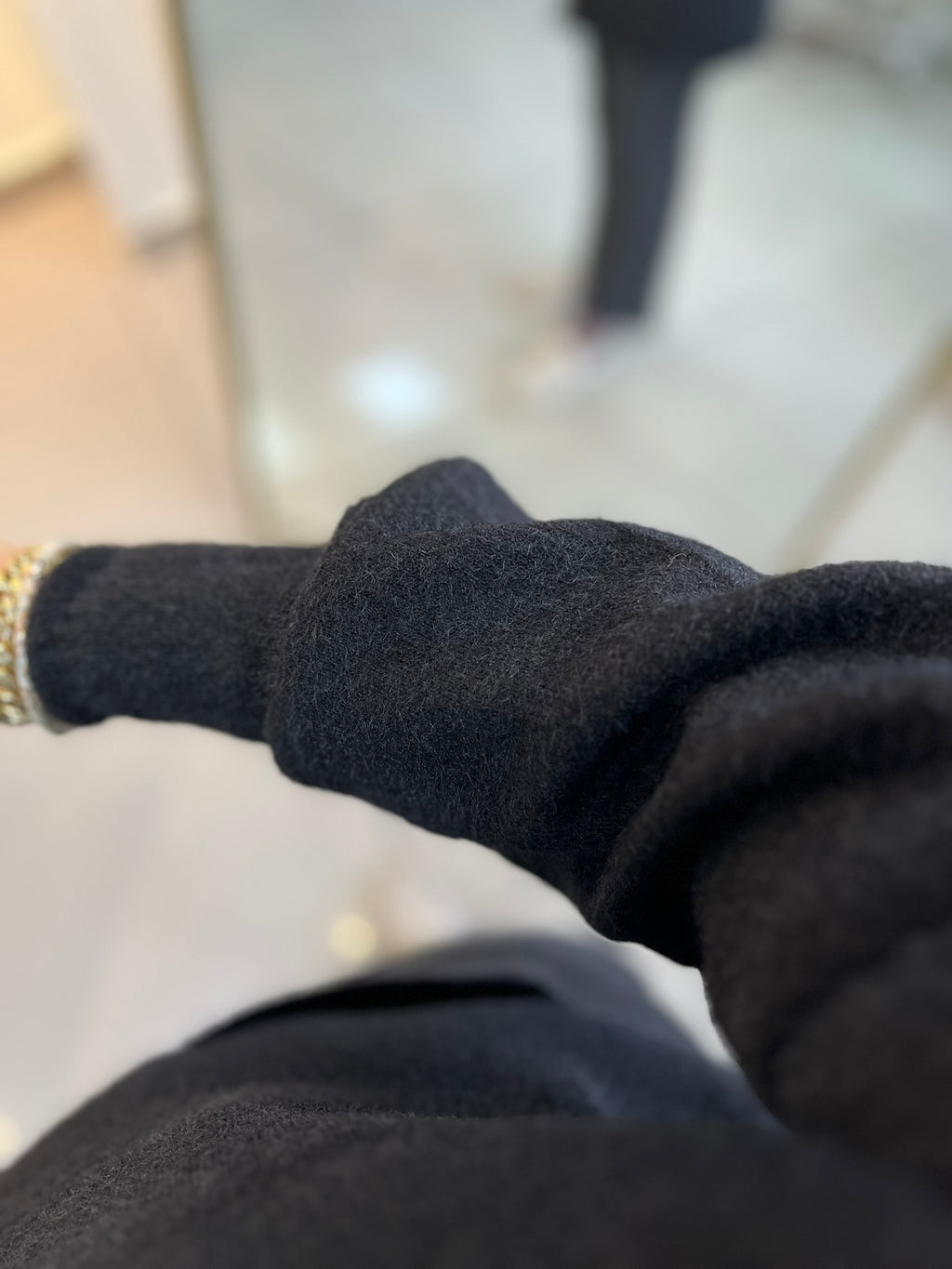 Angora Hırka - Siyah